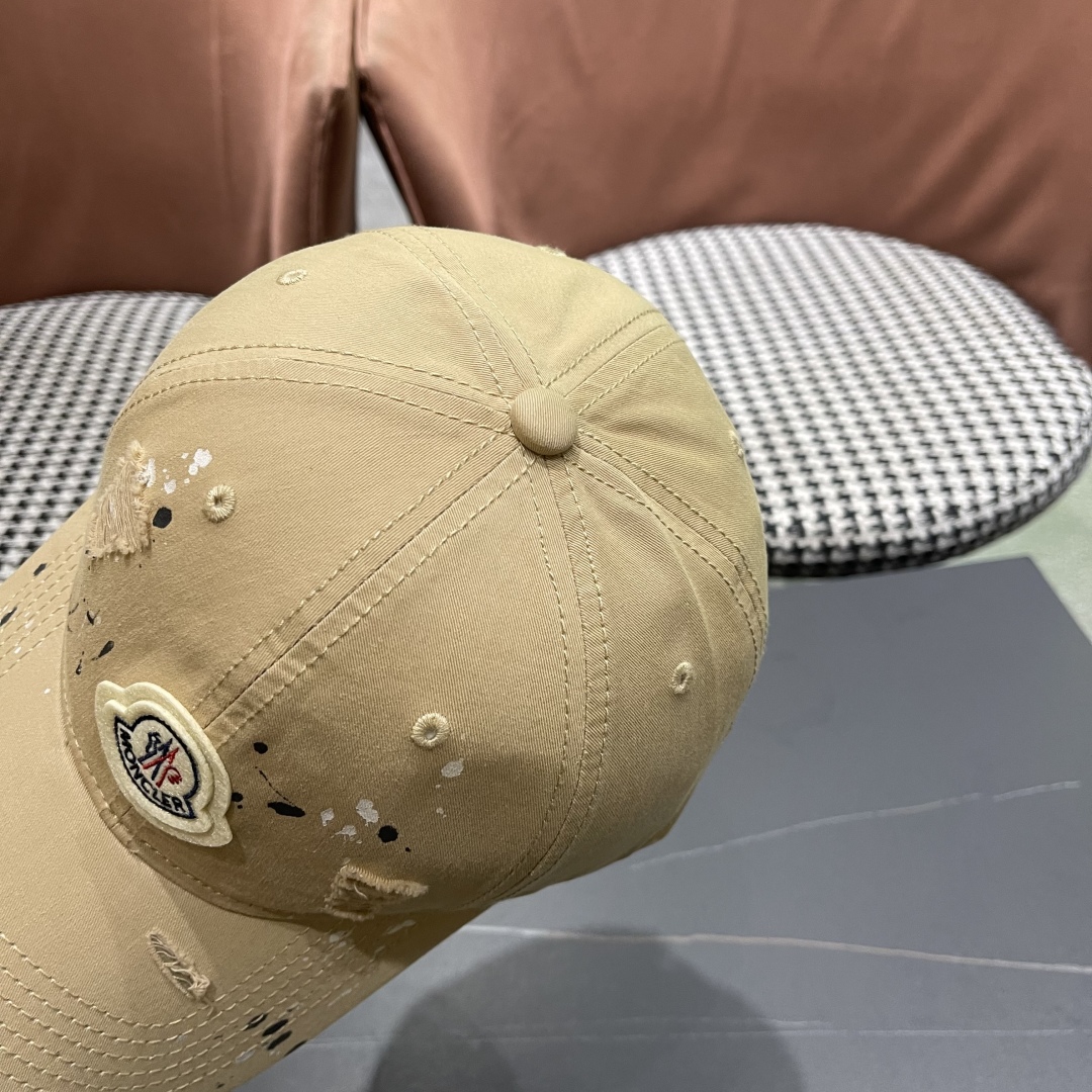  蒙口Moncler🆕2025春款新款个性棒球帽，高品质透气性巨佳，四季佩戴款
高颜值时尚单品！
男女同
