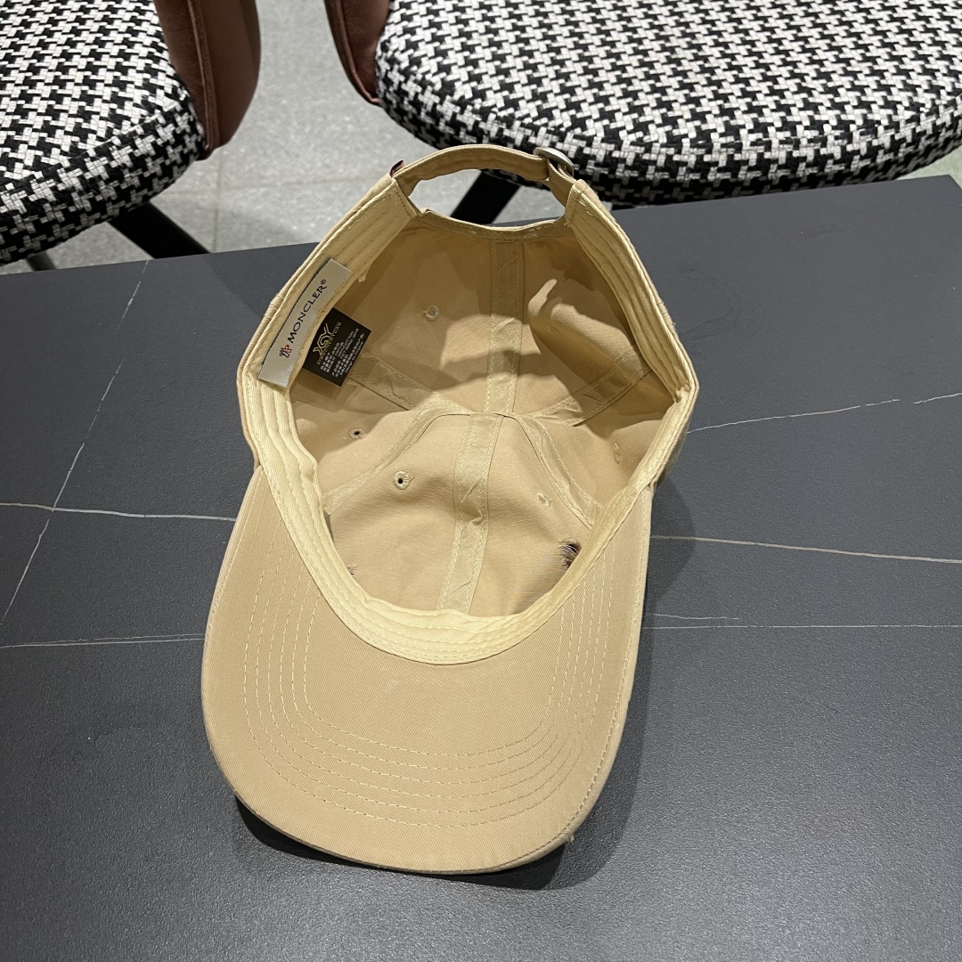  蒙口Moncler🆕2025春款新款个性棒球帽，高品质透气性巨佳，四季佩戴款
高颜值时尚单品！
男女同