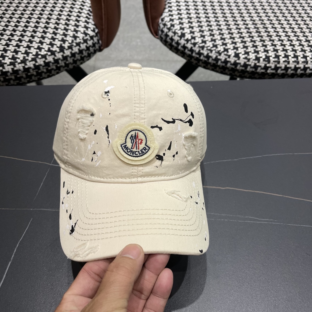  蒙口Moncler🆕2025春款新款个性棒球帽，高品质透气性巨佳，四季佩戴款
高颜值时尚单品！
男女同
