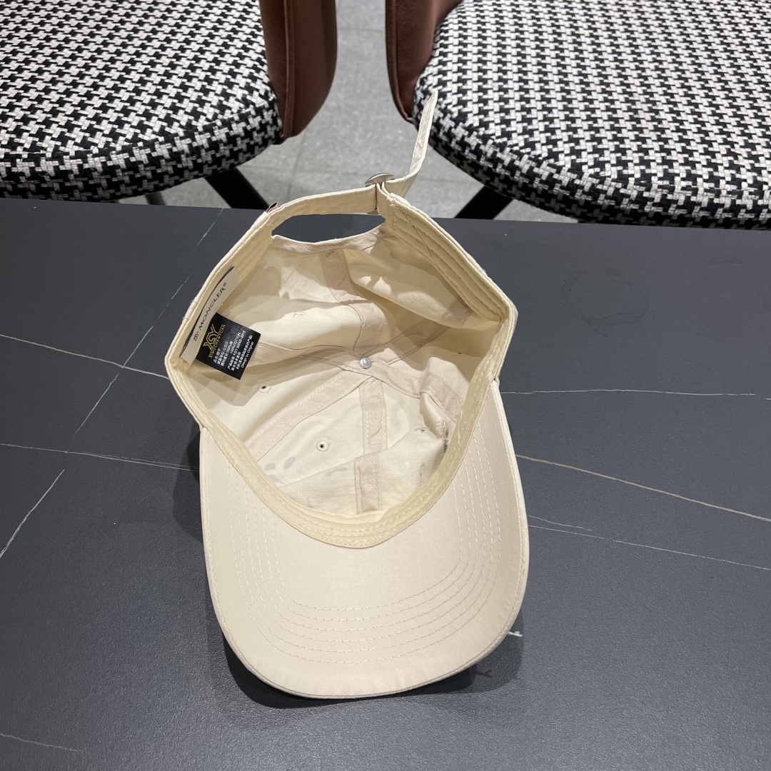  蒙口Moncler🆕2025春款新款个性棒球帽，高品质透气性巨佳，四季佩戴款
高颜值时尚单品！
男女同