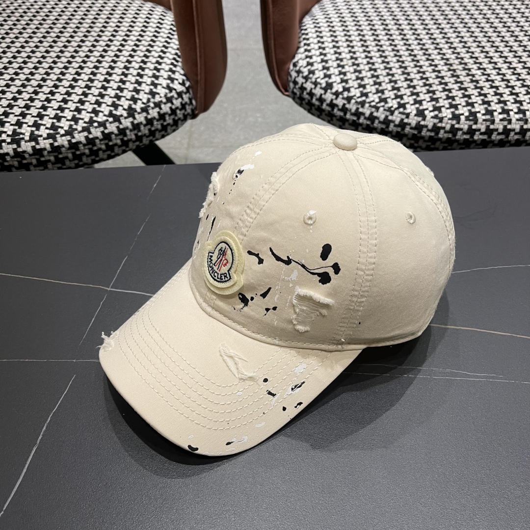  蒙口Moncler🆕2025春款新款个性棒球帽，高品质透气性巨佳，四季佩戴款
高颜值时尚单品！
男女同