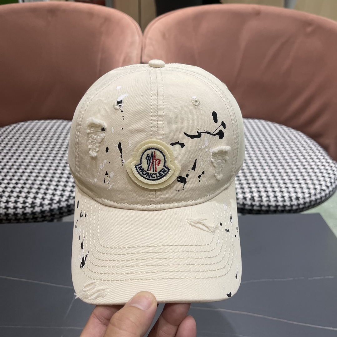  蒙口Moncler🆕2025春款新款个性棒球帽，高品质透气性巨佳，四季佩戴款
高颜值时尚单品！
男女同
