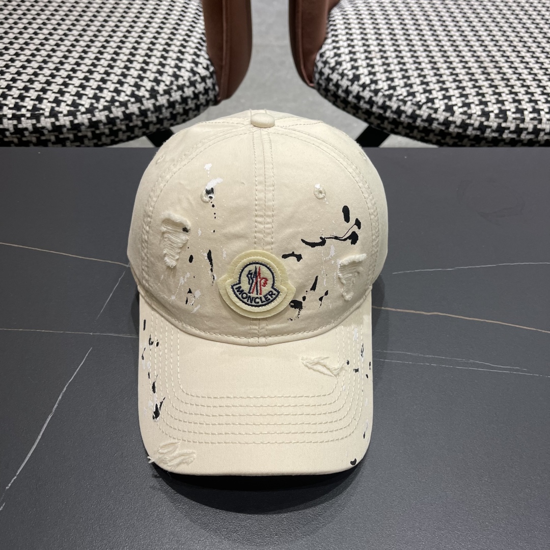  蒙口Moncler🆕2025春款新款个性棒球帽，高品质透气性巨佳，四季佩戴款
高颜值时尚单品！
男女同