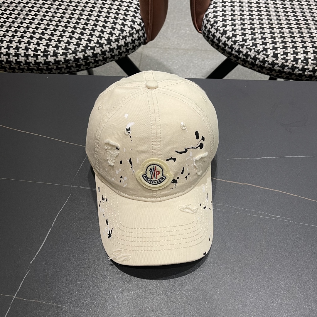  蒙口Moncler🆕2025春款新款个性棒球帽，高品质透气性巨佳，四季佩戴款
高颜值时尚单品！
男女同