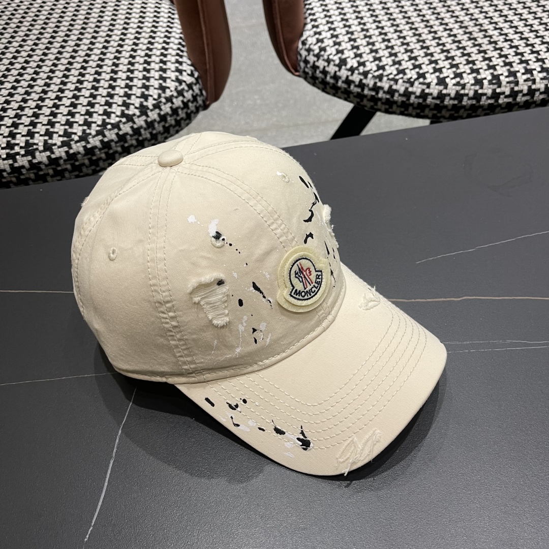  蒙口Moncler🆕2025春款新款个性棒球帽，高品质透气性巨佳，四季佩戴款
高颜值时尚单品！
男女同