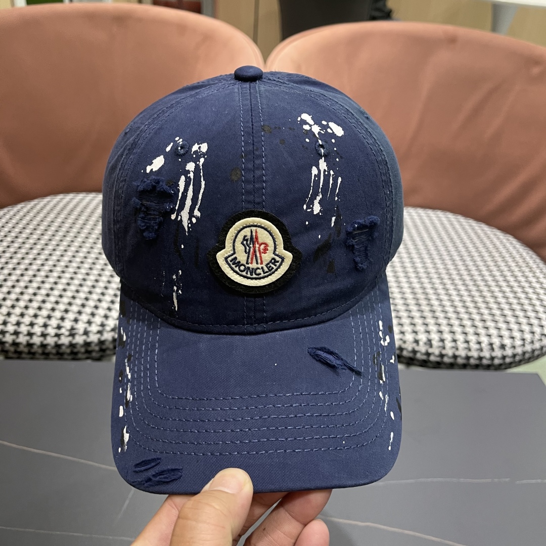  蒙口Moncler🆕2025春款新款个性棒球帽，高品质透气性巨佳，四季佩戴款
高颜值时尚单品！
男女同