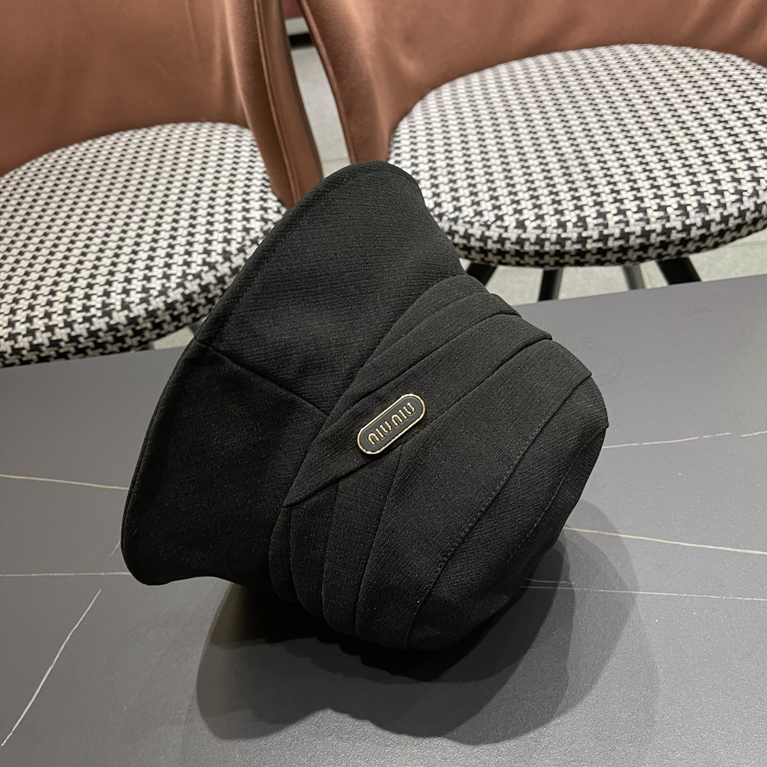  谬谬miumiu日系休闲百搭渔夫帽防紫外线宽檐遮脸网红盆帽大
头国品脸小水桶帽