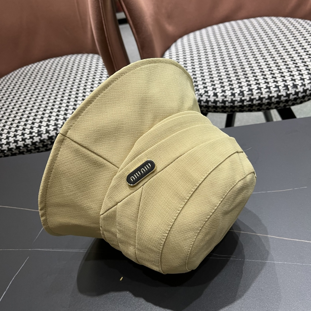  谬谬miumiu日系休闲百搭渔夫帽防紫外线宽檐遮脸网红盆帽大
头国品脸小水桶帽