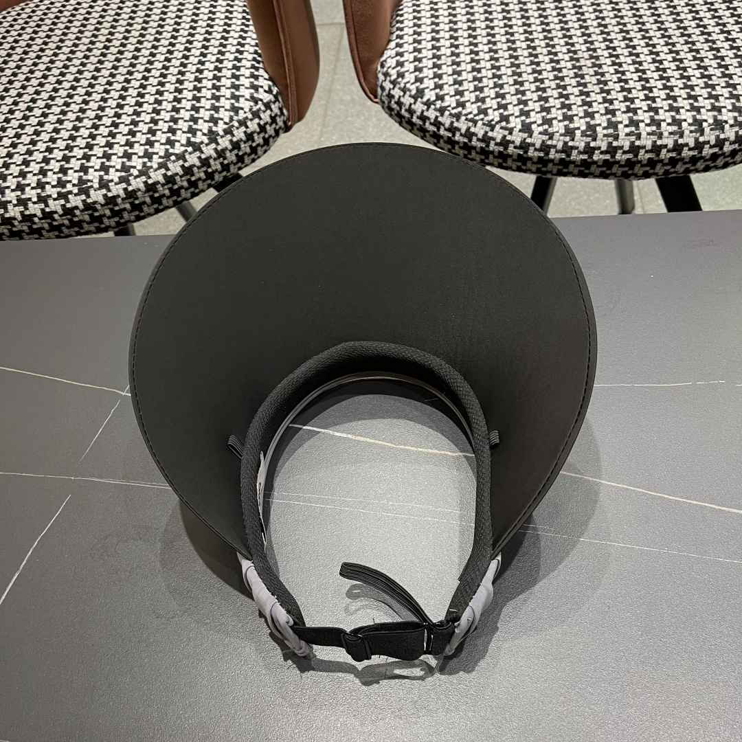  Chanel香奈儿空顶帽女2025夏季新款拼色防晒帽遮阳逛街出游帽子