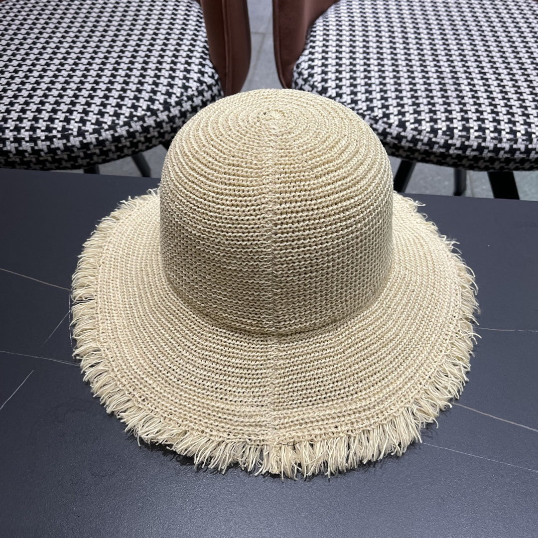  Lv路易威登 女小清新沙滩韩版遮脸编织防晒透气渔夫帽
大檐太阳户外帽子