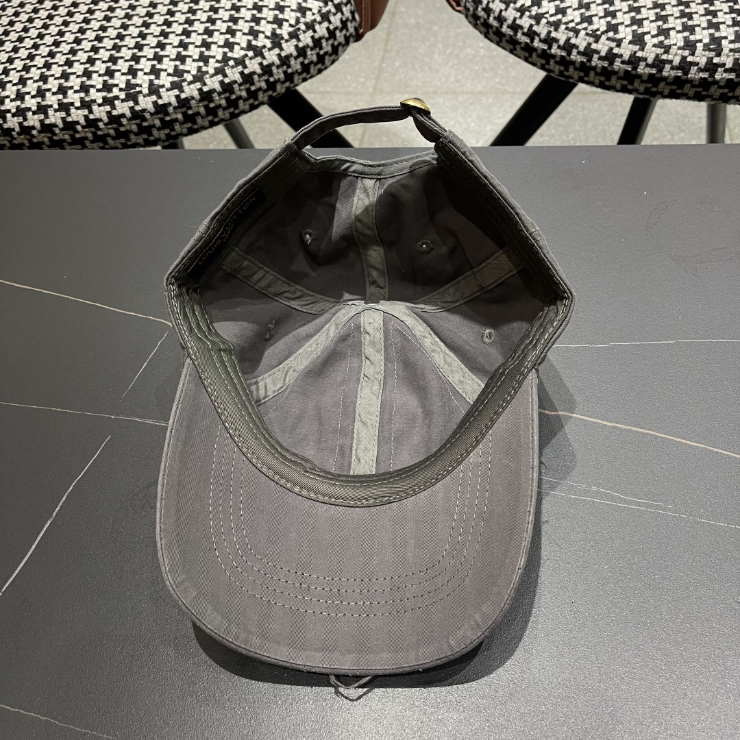  lv路易威登 2025韩版水洗做棒球帽女显脸小大头国户外
出游鸭舌帽适合圆脸潮 