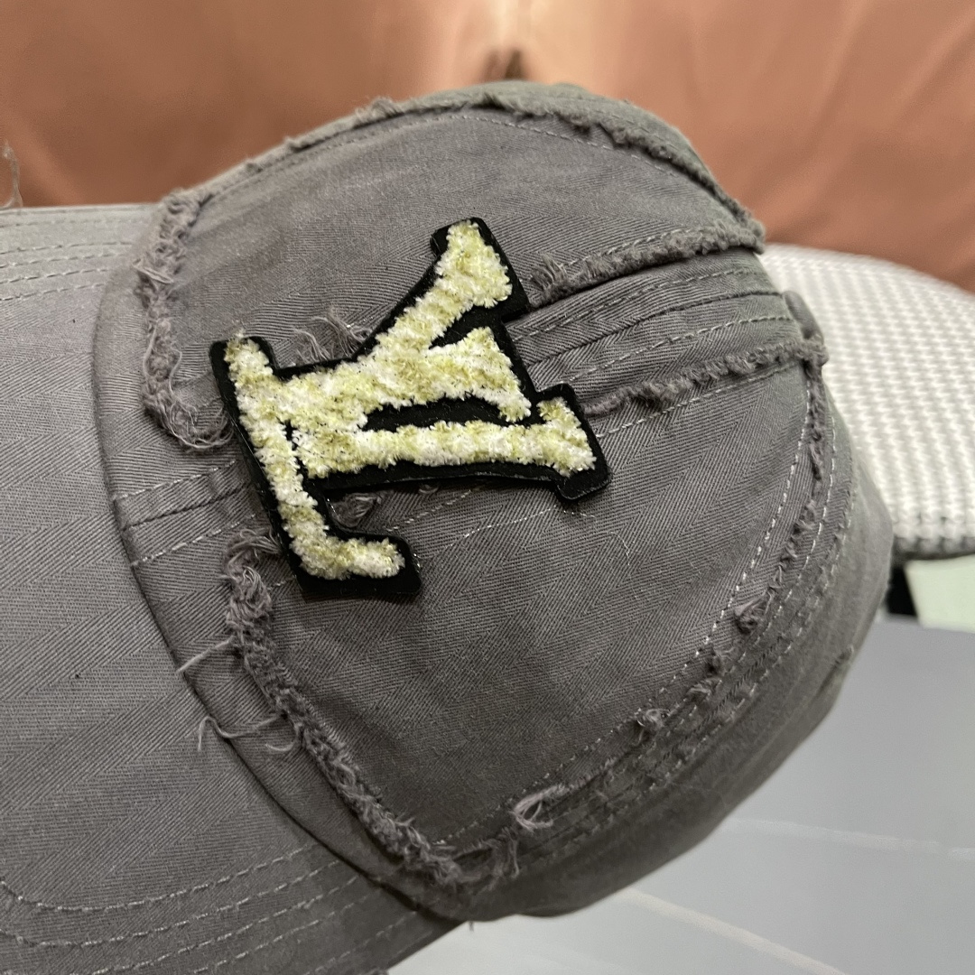  lv路易威登 2025韩版水洗做棒球帽女显脸小大头国户外
出游鸭舌帽适合圆脸潮 