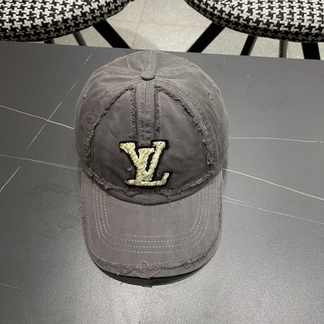  lv路易威登 2025韩版水洗做棒球帽女显脸小大头国户外
出游鸭舌帽适合圆脸潮 