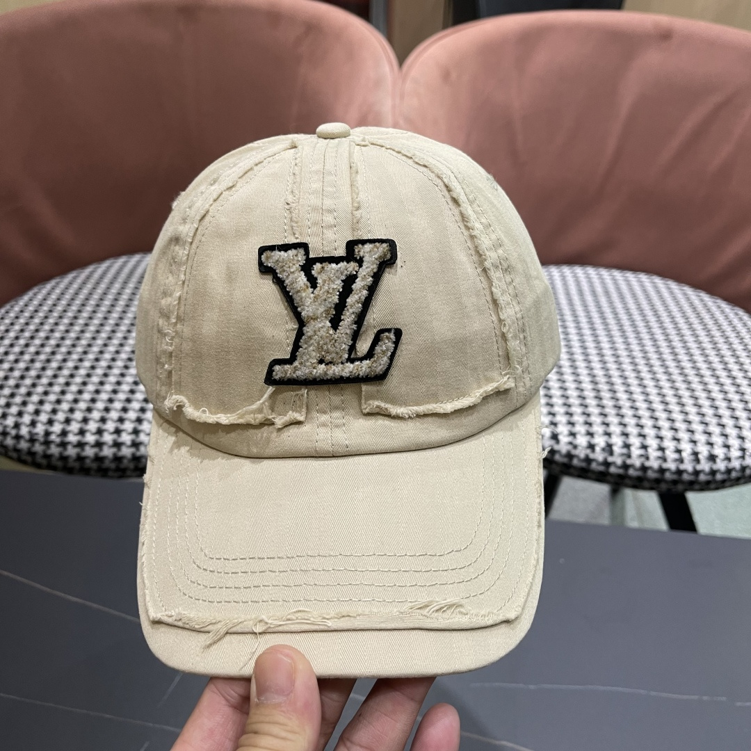  lv路易威登 2025韩版水洗做棒球帽女显脸小大头国户外
出游鸭舌帽适合圆脸潮 