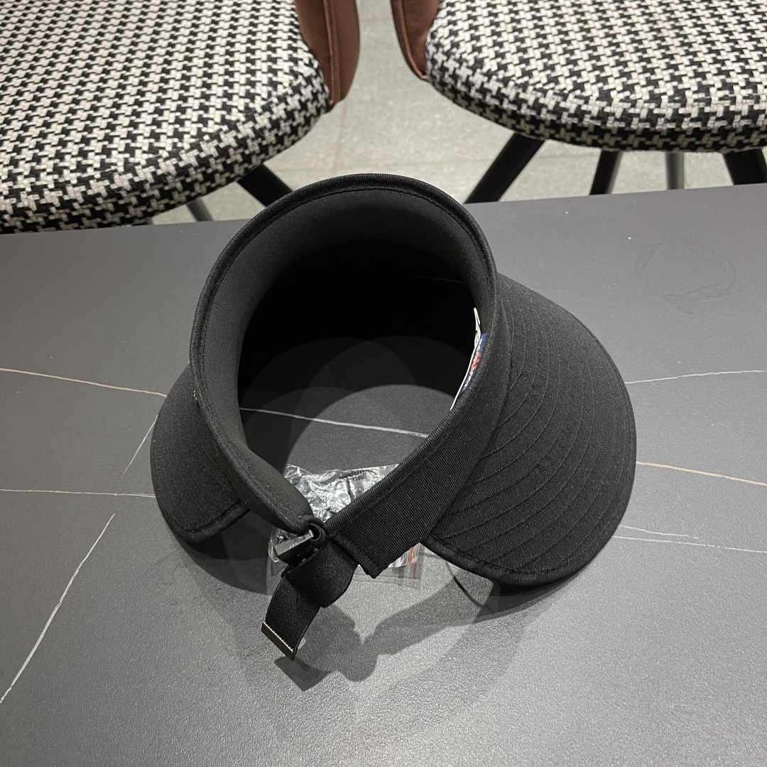  【迪奥DIOR】2025加大帽檐空顶帽女遮阳防晒夏季双层防紫外线
发箍骑车不翻太阳帽子