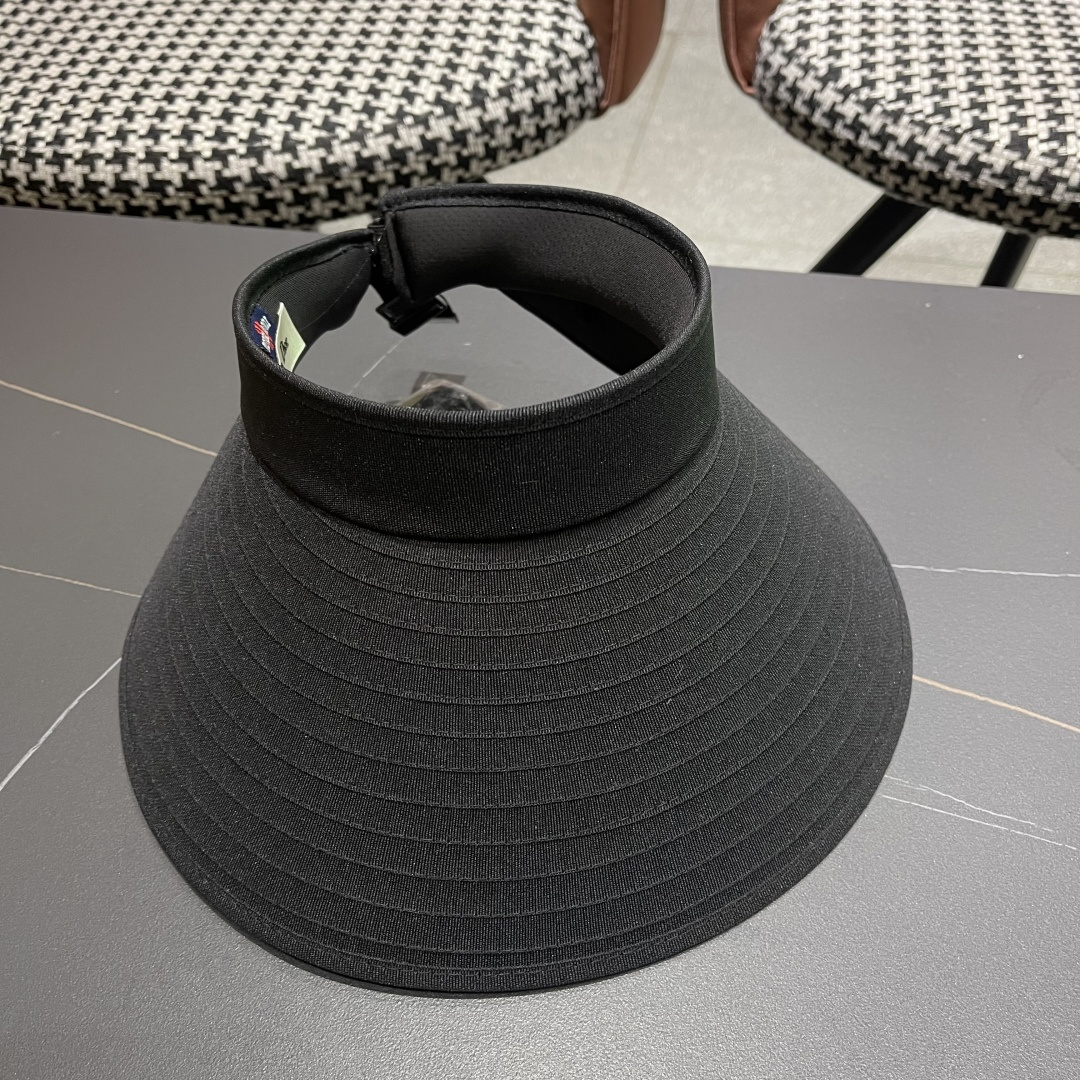  【迪奥DIOR】2025加大帽檐空顶帽女遮阳防晒夏季双层防紫外线
发箍骑车不翻太阳帽子