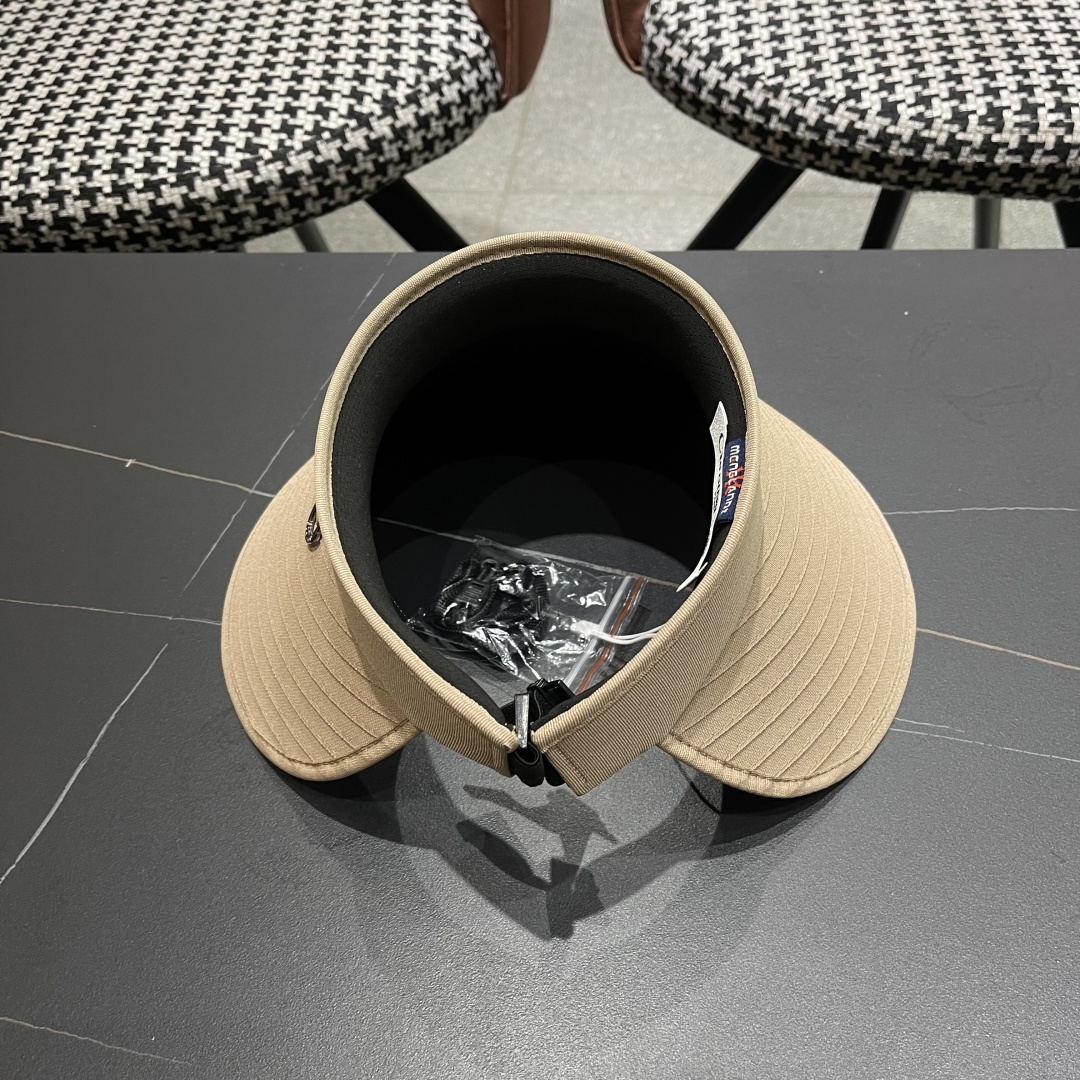  【迪奥DIOR】2025加大帽檐空顶帽女遮阳防晒夏季双层防紫外线
发箍骑车不翻太阳帽子