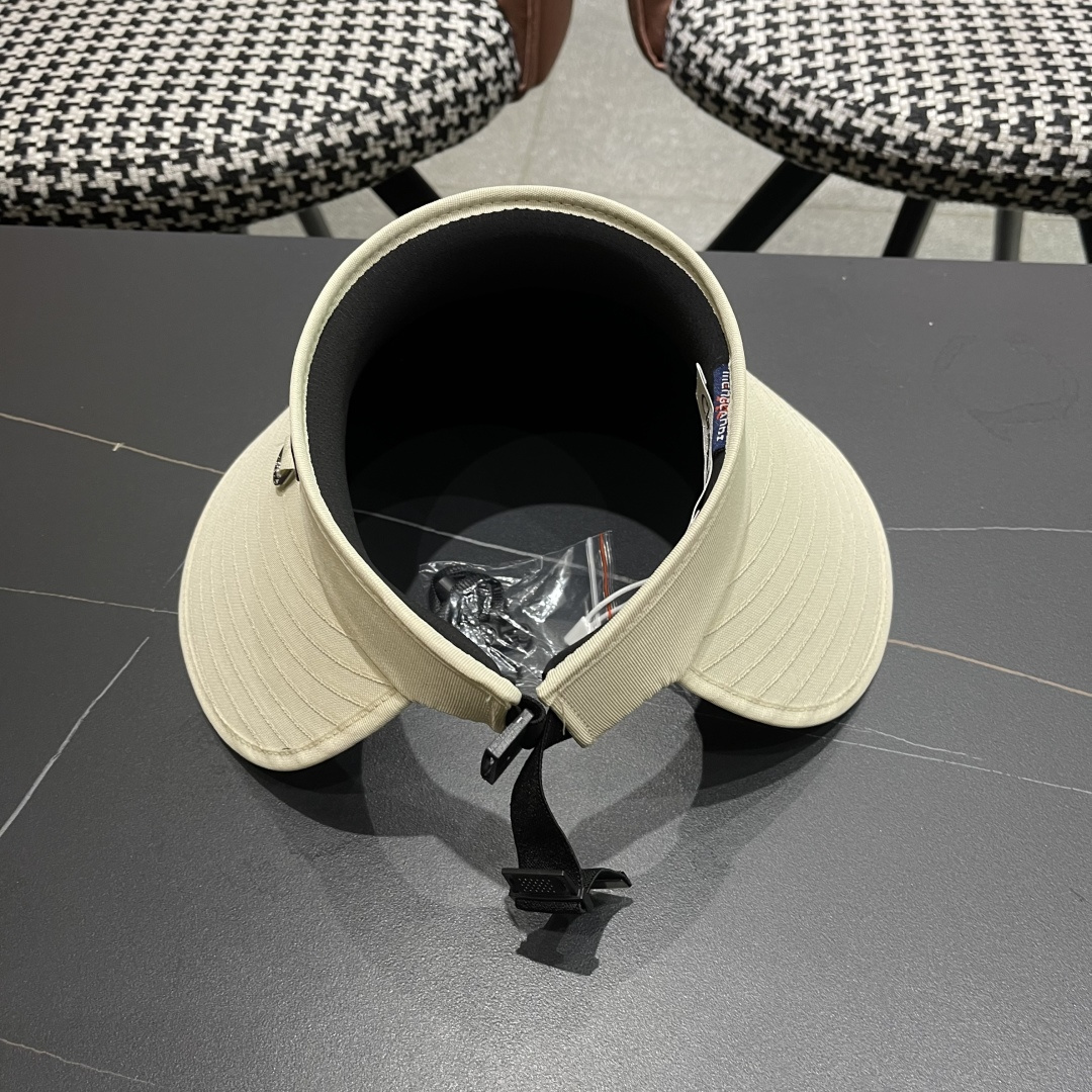  【迪奥DIOR】2025加大帽檐空顶帽女遮阳防晒夏季双层防紫外线
发箍骑车不翻太阳帽子