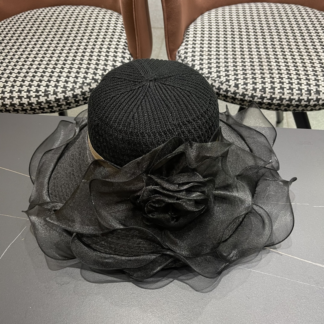 【迪奥DIOR】高级感气质优雅大沿帽女神欧根纱透气波浪边
防晒帽夏季妈妈遮阳帽