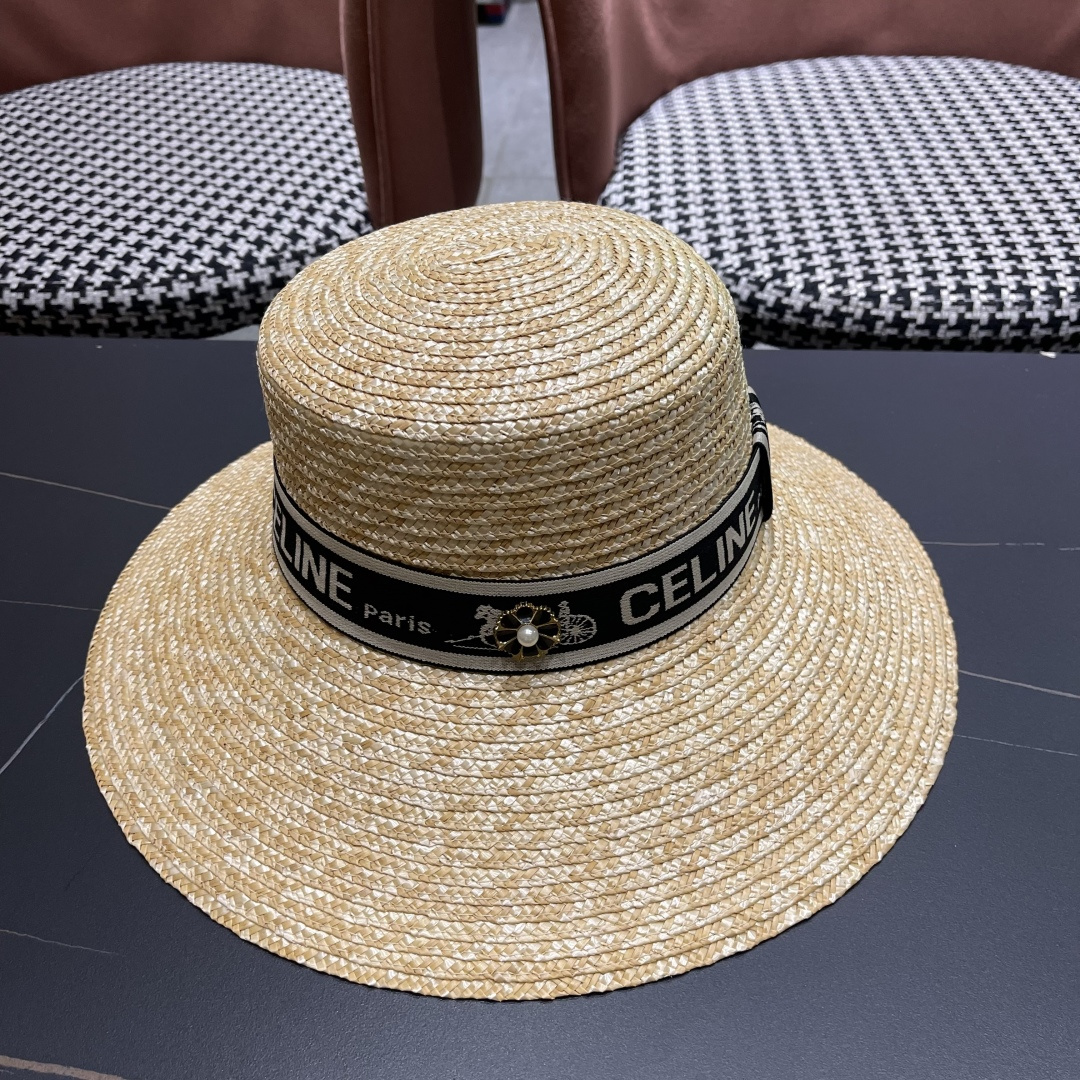 NO:346789,Celine Celine 2025 summer new wheat pole straw hat, sun hat, beach hat, straw hat fisherman hat baseball hat, hat, celine, celine, espadrilles, hatsCeline赛琳2025夏季新款麦杆草帽,遮阳太阳帽,沙滩帽帽子草帽渔夫帽棒球帽,帽子,celine,celine,espadrilles,hats,hat