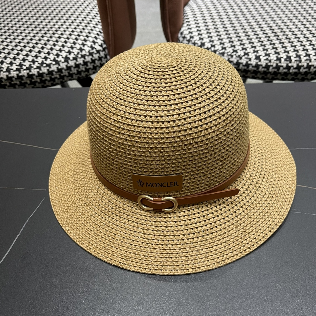 NO:346537,【MONCLER hood】2025 new straw hat women summer UV sun hat travel sun hat sun hat sun protection hat straw hat fisherman hat baseball hat, hat, Moncler, espadrilles, hats【MONCLER蒙口】2025新款草帽女夏季防紫外线遮阳帽出游太阳帽防晒帽子帽子草帽渔夫帽棒球帽,帽子,Moncler,espadrilles,hats,hat