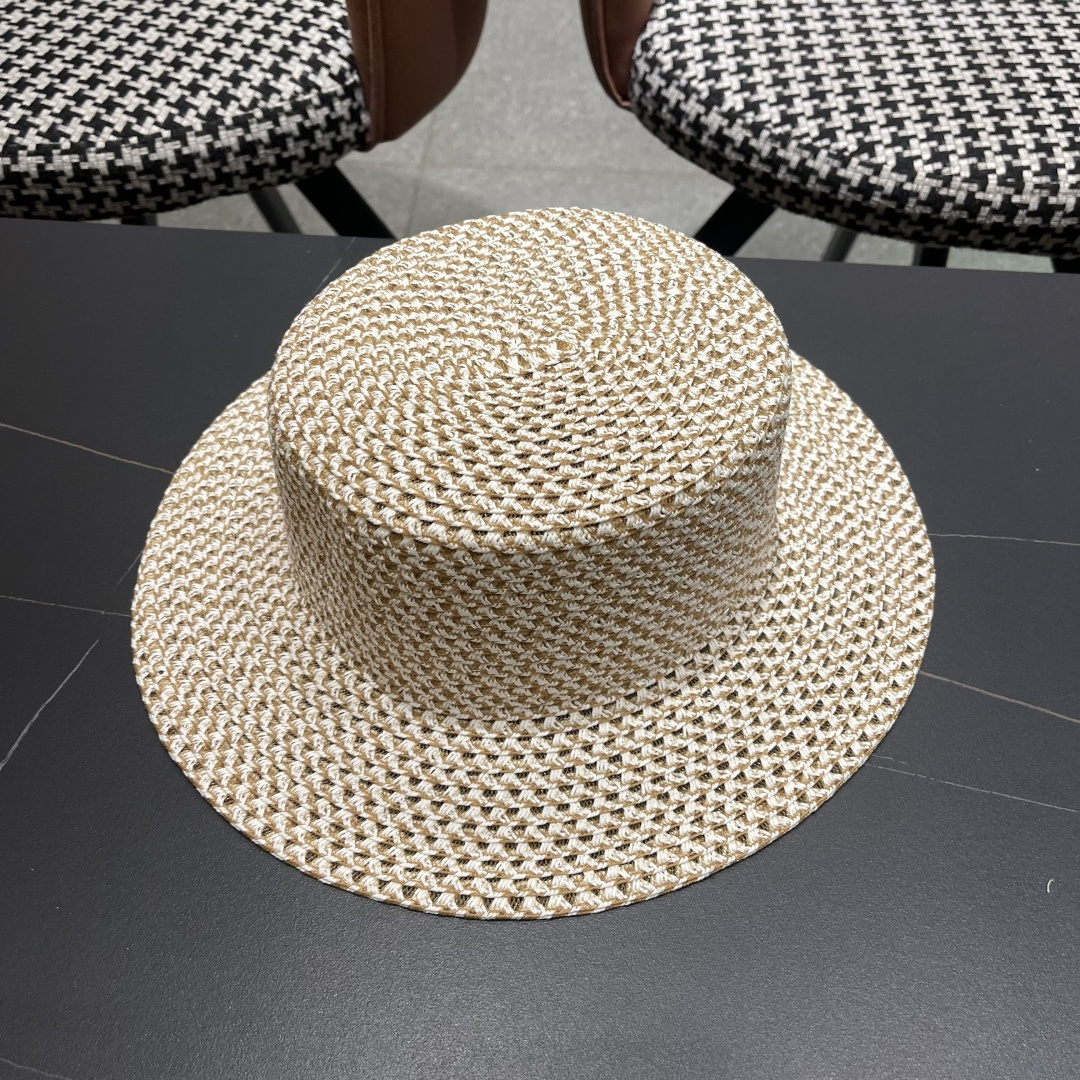   Gucci古奇2025新款镂空草帽，防晒遮阳帽，旅游出街必备