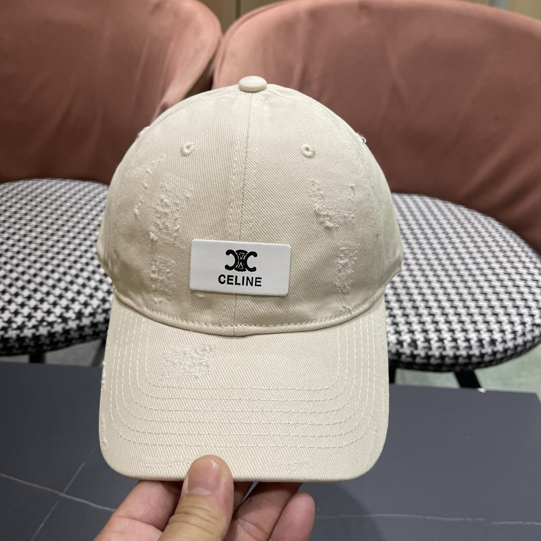 💛【CELINE赛琳】2025春夏款彩色棒球帽🧢，出街必备超好搭配，赶紧入手！