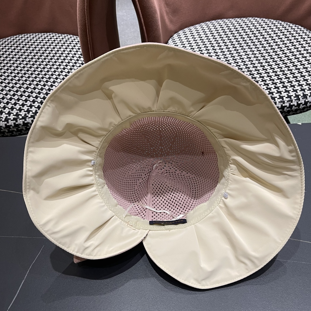  Chanel（香奈儿）蝴蝶结渔夫帽子女春夏季户外防紫外
线遮脸遮阳帽显脸小