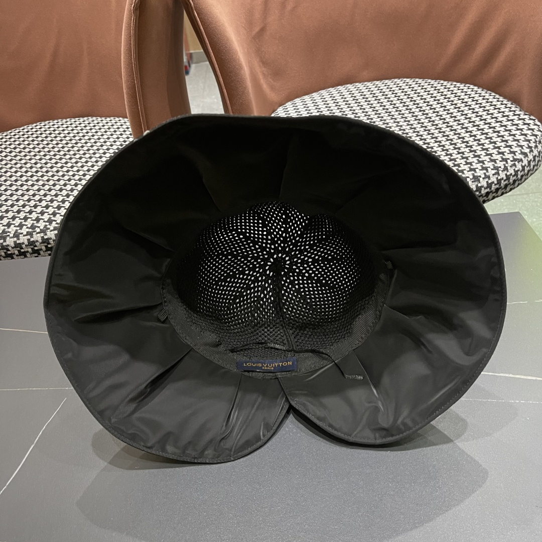  Chanel（香奈儿）蝴蝶结渔夫帽子女春夏季户外防紫外
线遮脸遮阳帽显脸小