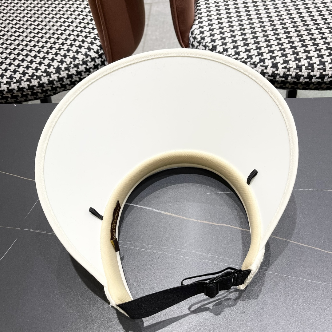  lv路易威登2025新款花朵刺绣空顶帽女春夏出游遮阳防晒帽显脸
小百搭休闲太阳盆帽