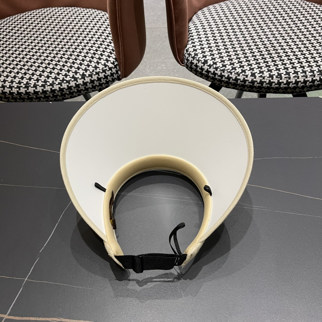  lv路易威登2025新款花朵刺绣空顶帽女春夏出游遮阳防晒帽显脸
小百搭休闲太阳盆帽