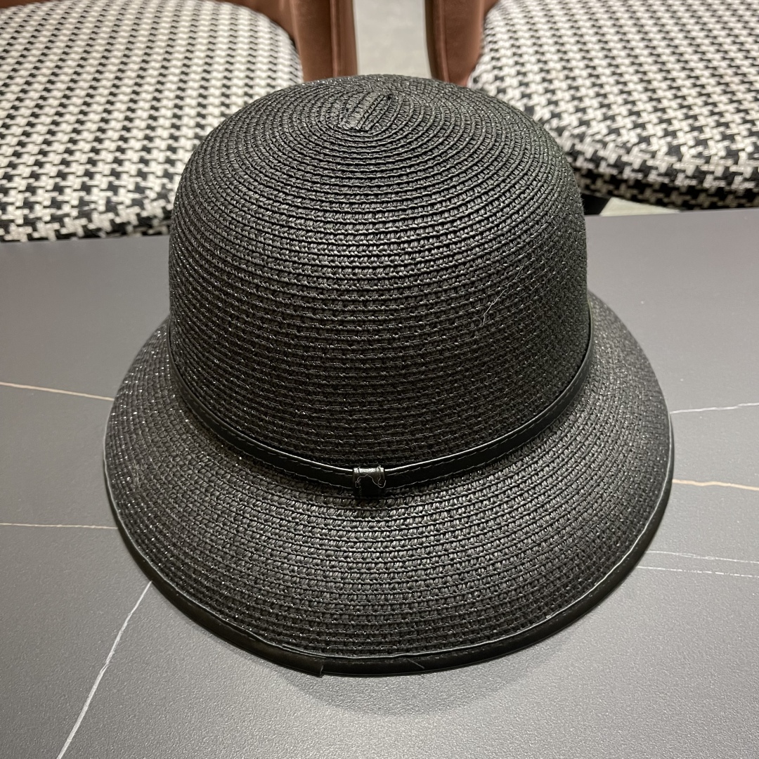  【DIOR迪奥】2025新款水桶草帽盆帽🤩沙滩风，简约大方，百搭单品～出街首选，新款帽型超美腻，新品上