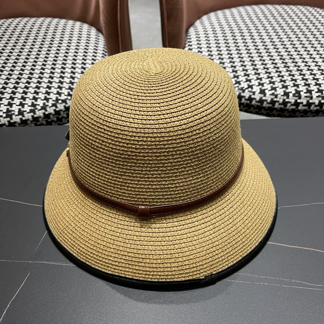  【DIOR迪奥】2025新款水桶草帽盆帽🤩沙滩风，简约大方，百搭单品～出街首选，新款帽型超美腻，新品上