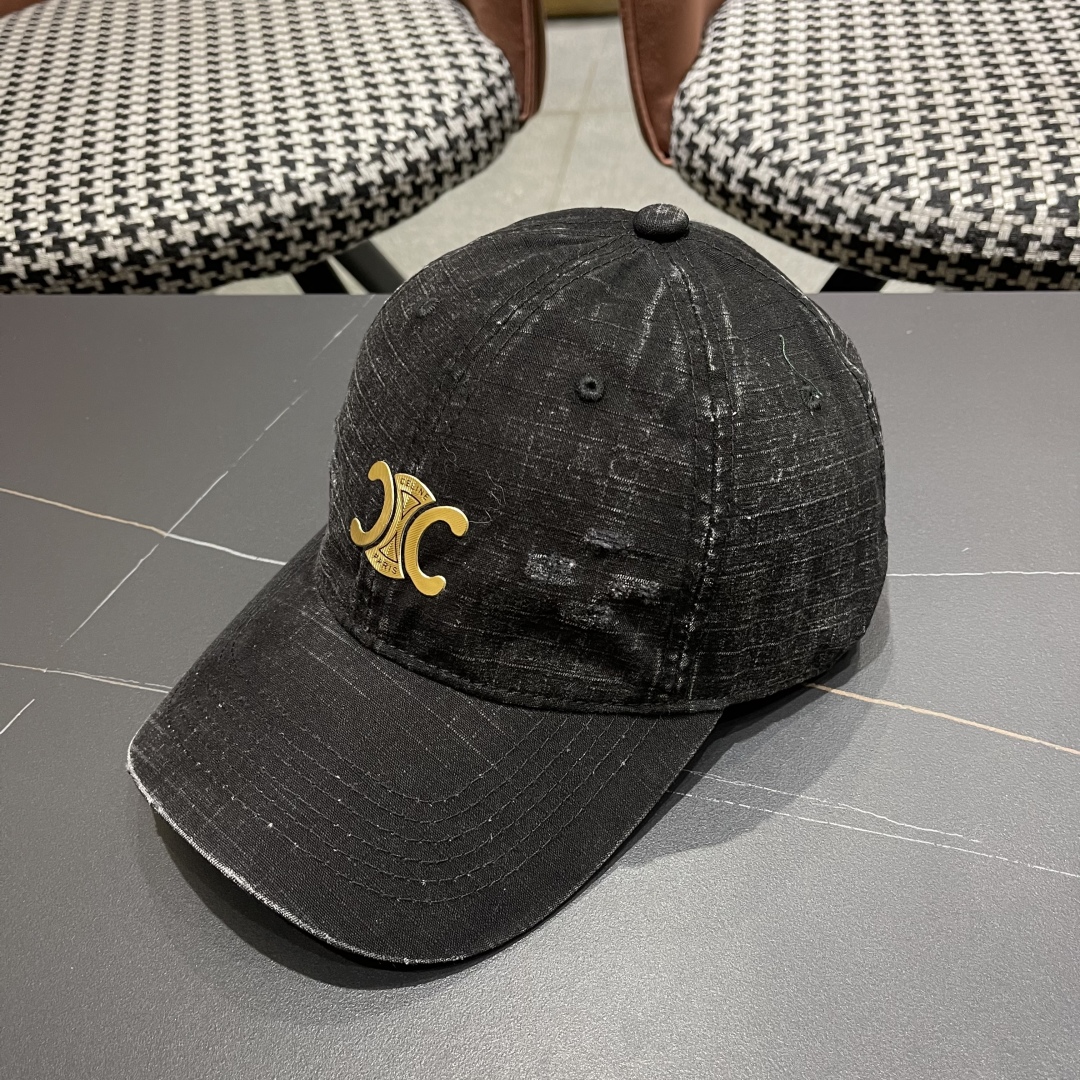 💛赛琳 CELINE 25春款棒球帽🧢 🔥新款棒球帽🧢，出街必备超好搭配，赶紧入手！