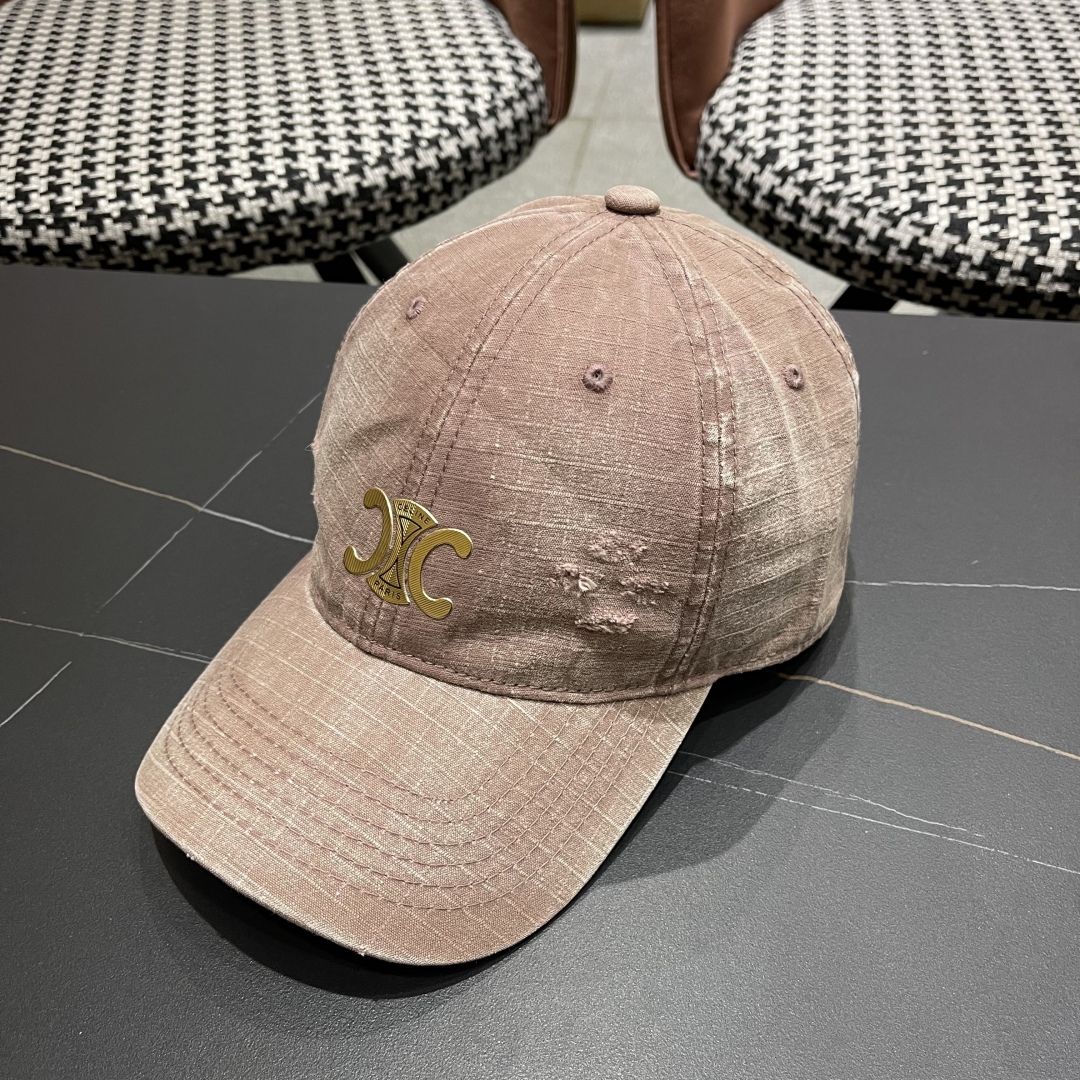 💛赛琳 CELINE 25春款棒球帽🧢 🔥新款棒球帽🧢，出街必备超好搭配，赶紧入手！