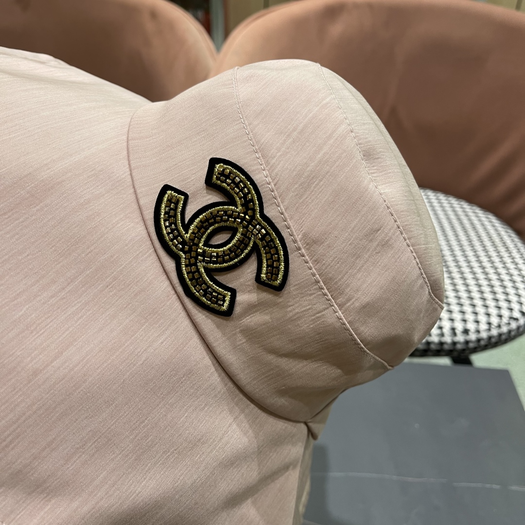 💛【CHANEL香奈儿】2025新款新款韩版蝴蝶结渔夫帽女春夏遮阳盆帽显脸小ins大
檐防晒太阳帽子