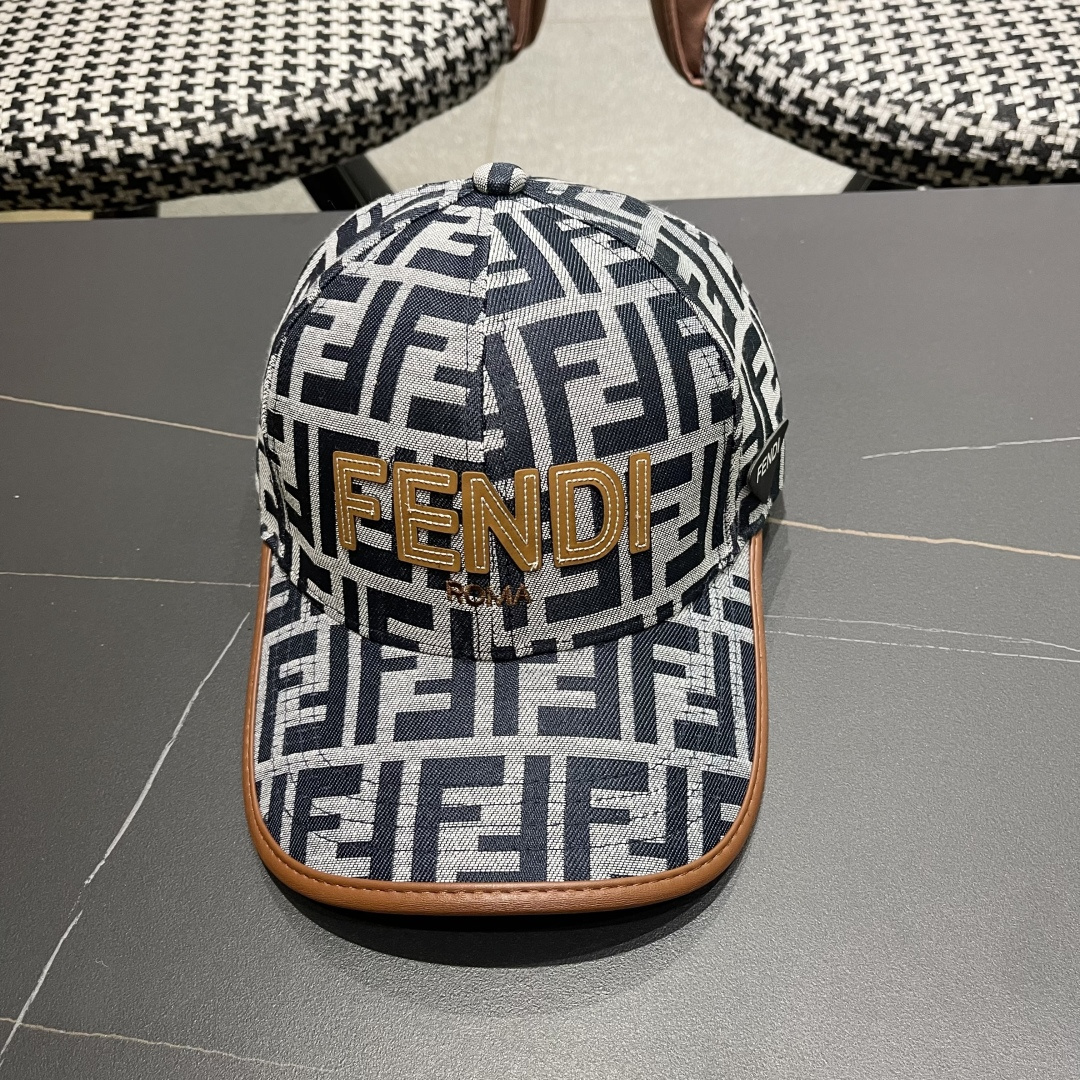 NO:226834,Fendi FF original single baseball hat [compared with other hats, the moderate brim has the effect of modifying the face shape. The matching style is mainly casual and comfortable clothing, suitable for all kinds of items to mix and match. It is stylish and classy!  meticulous workmanship, hat, straw hat, fisherman hat, baseball hat, hat, fendi, espadrilles, hats19860909芬迪FF原单棒球帽［比起其他帽子的优势,适中的檐有修饰脸型的效果搭配的造型也是以休闲舒适的服装为主,适合各种单品都可以混搭.有型有档次！细致的做工,帽子草帽渔夫帽棒球帽,帽子,fendi,espadrilles,hats,hat