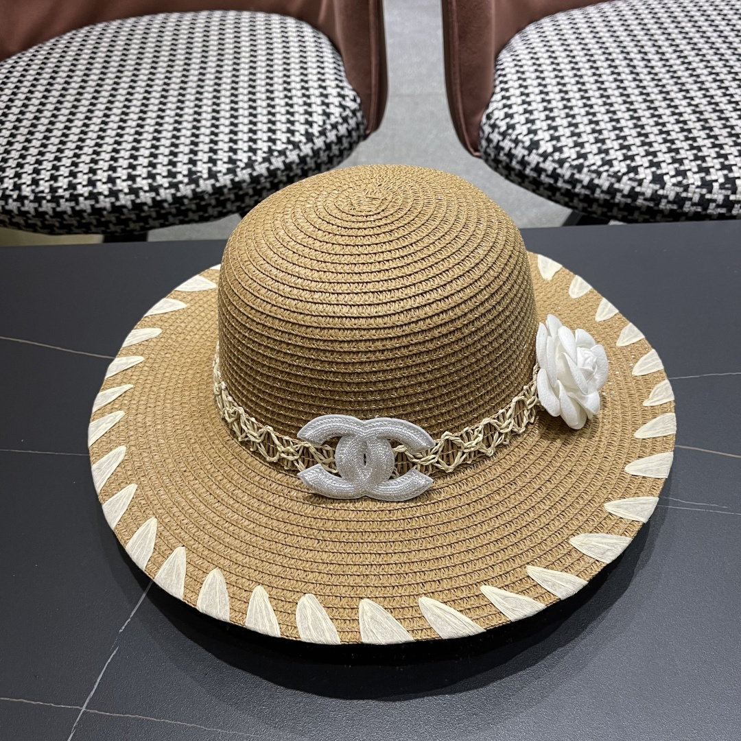 NO:226732,Chanel Chanel hit 2025 new style striped simple casual big hat brim straw hat women outdoor travel beach sun shading face small hat straw hat fisherman hat baseball hat, hat, chanel, chanel, espadrilles, hats19860909香奈儿Chanel爆款2025新款条纹简约休闲大帽檐草帽女户外旅游沙滩遮阳显脸小帽子草帽渔夫帽棒球帽,帽子,chanel,chanel,espadrilles,hats,hat