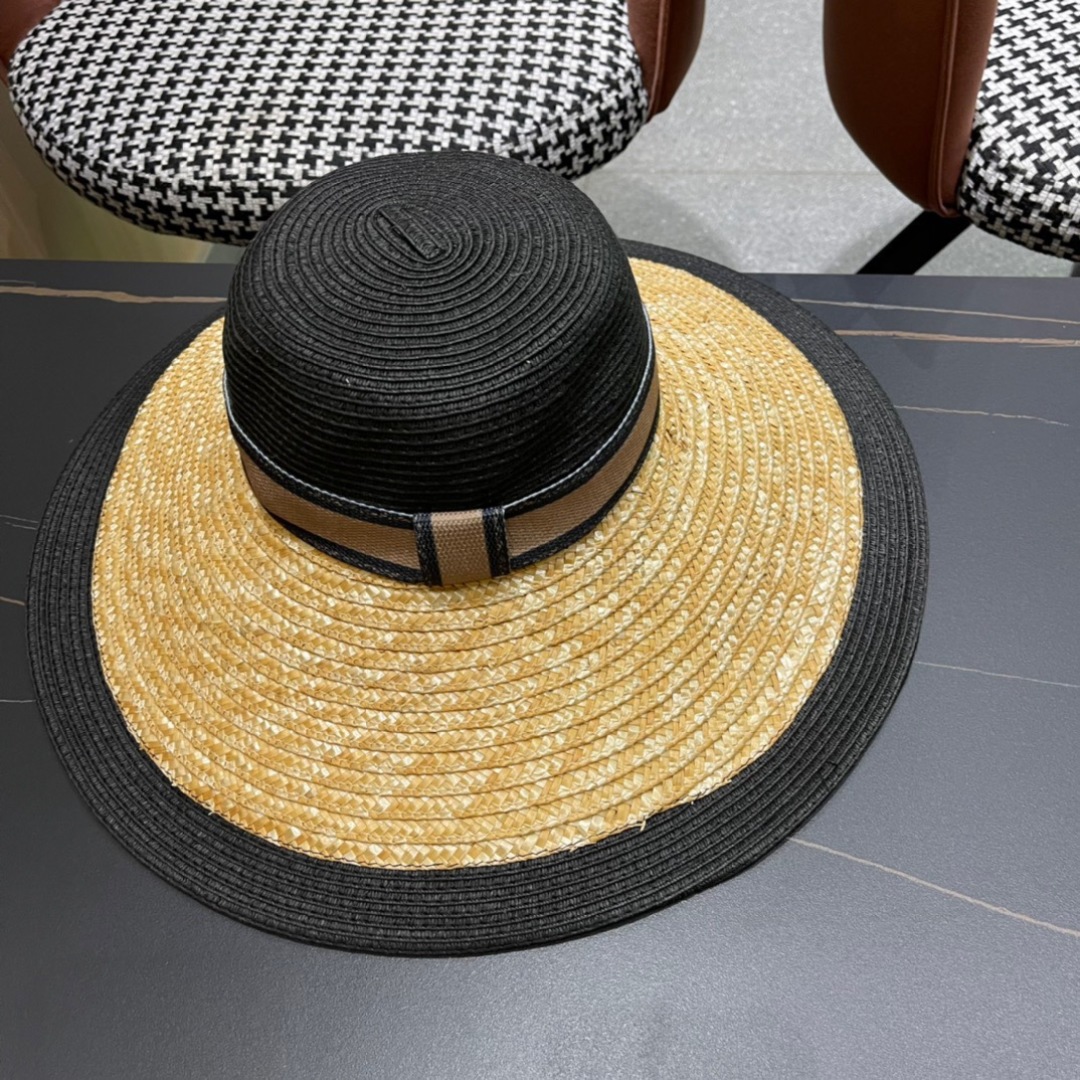  DIOR👒迪奥 2024春夏新大沿草帽👏简约大方，百搭单品～出街首选，新品上架