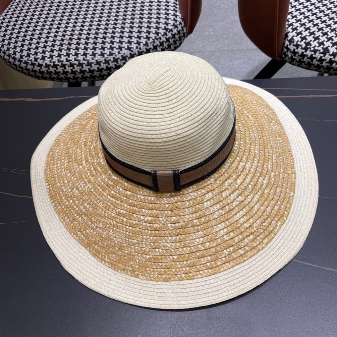  DIOR👒迪奥 2024春夏新大沿草帽👏简约大方，百搭单品～出街首选，新品上架