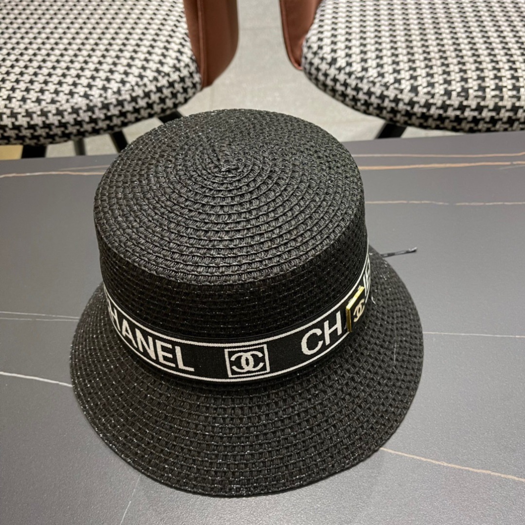 【Chanel香奈儿】2025新款小香风网红款草帽，出街必备超好搭配，赶紧入手！