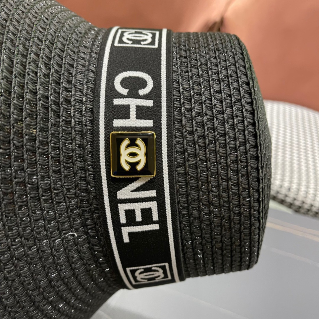 【Chanel香奈儿】2025新款小香风网红款草帽，出街必备超好搭配，赶紧入手！