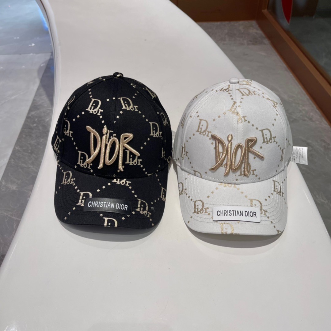 🧢Dior(迪奥) 新款原单棒球帽， 精致格调很有感觉，专柜断货热门，质量超赞