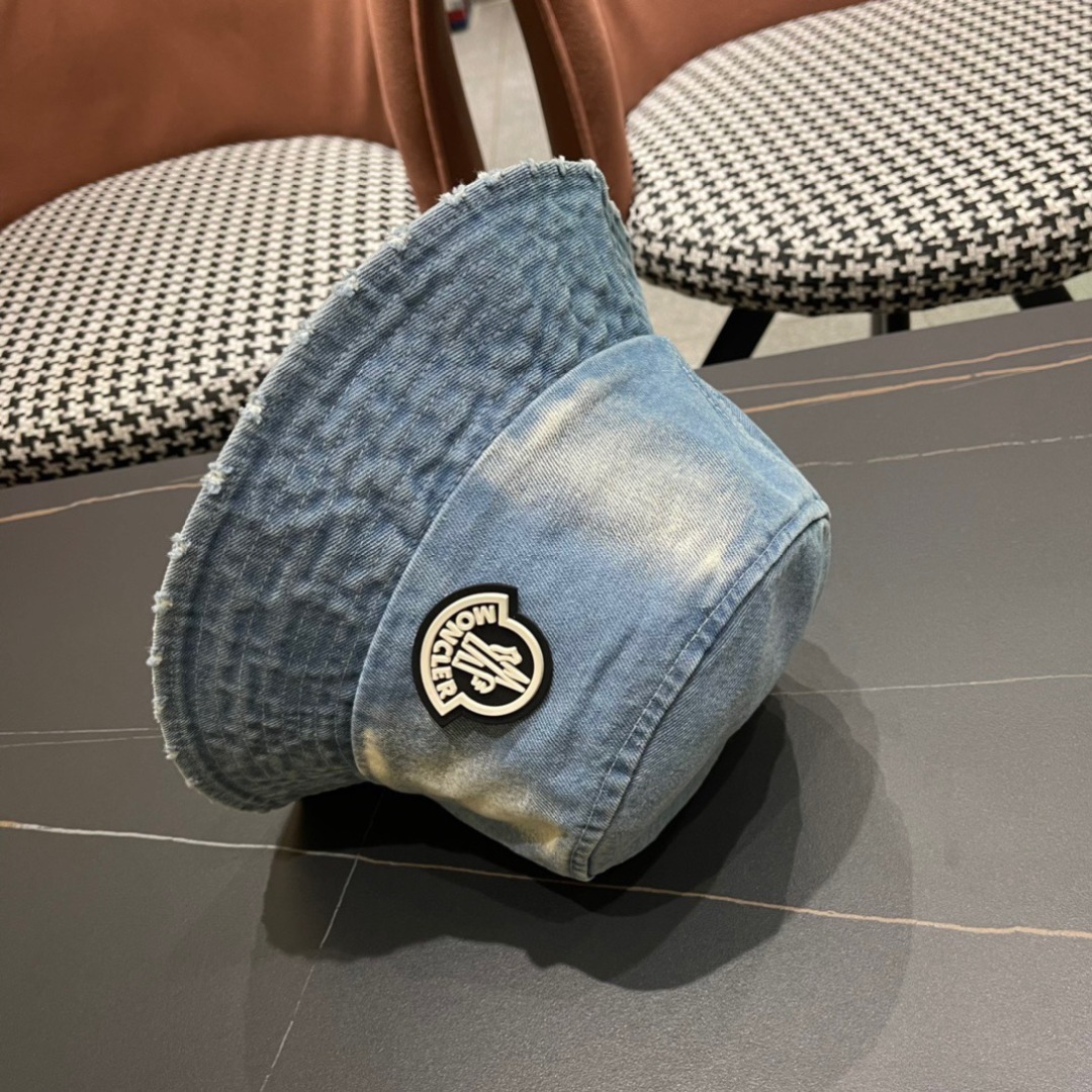   Moncler蒙口2025新款渔夫帽，经典流行款，轻盈透气！质量超赞，