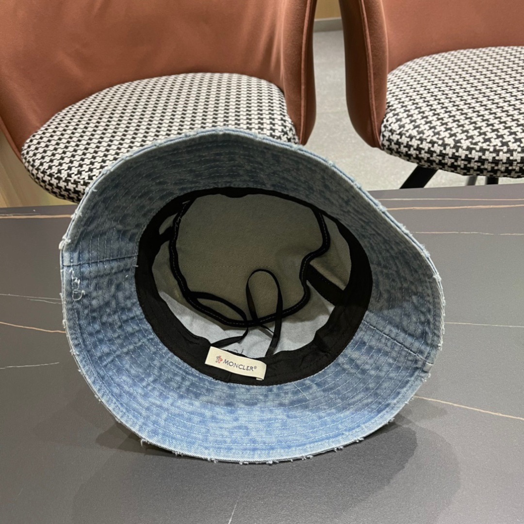   Moncler蒙口2025新款渔夫帽，经典流行款，轻盈透气！质量超赞，