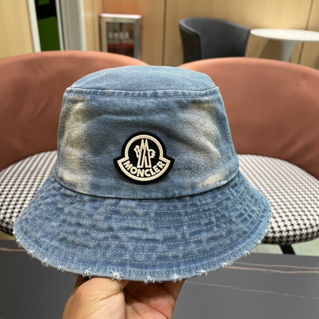   Moncler蒙口2025新款渔夫帽，经典流行款，轻盈透气！质量超赞，
