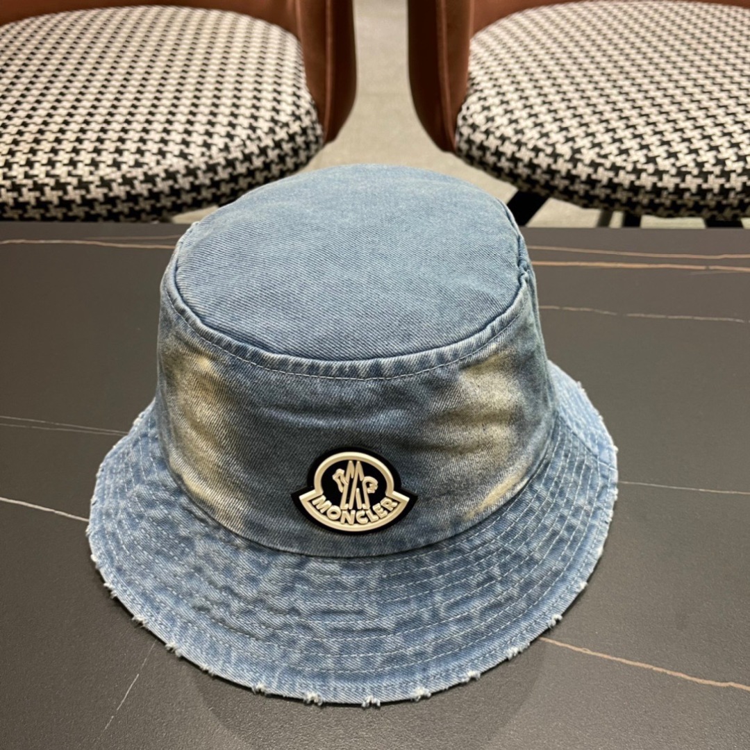   Moncler蒙口2025新款渔夫帽，经典流行款，轻盈透气！质量超赞，