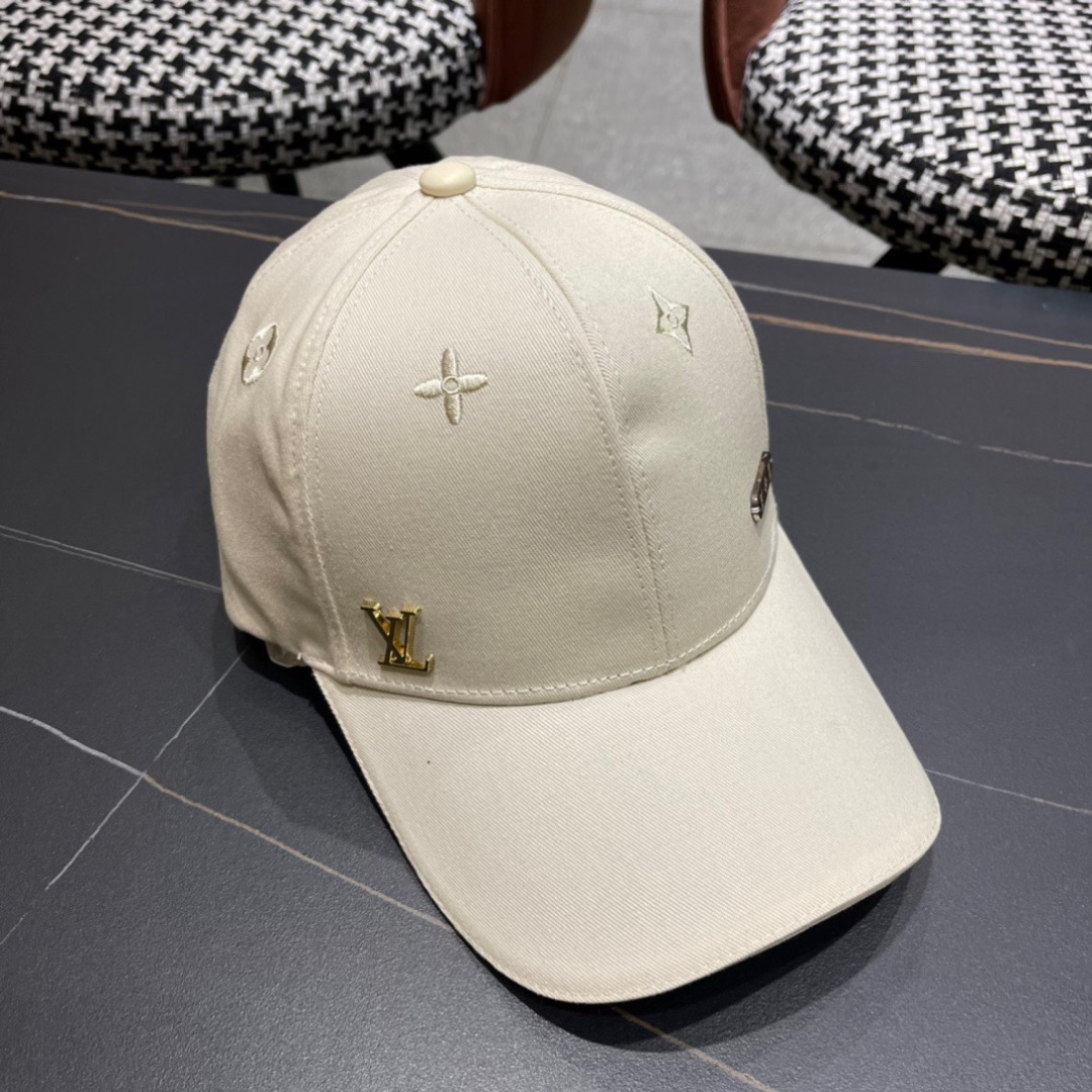  新款出货！LV路易威登新款原单棒球帽， 专柜11开模订制，纯棉内里，轻盈透气！质量超赞，基础头围56，