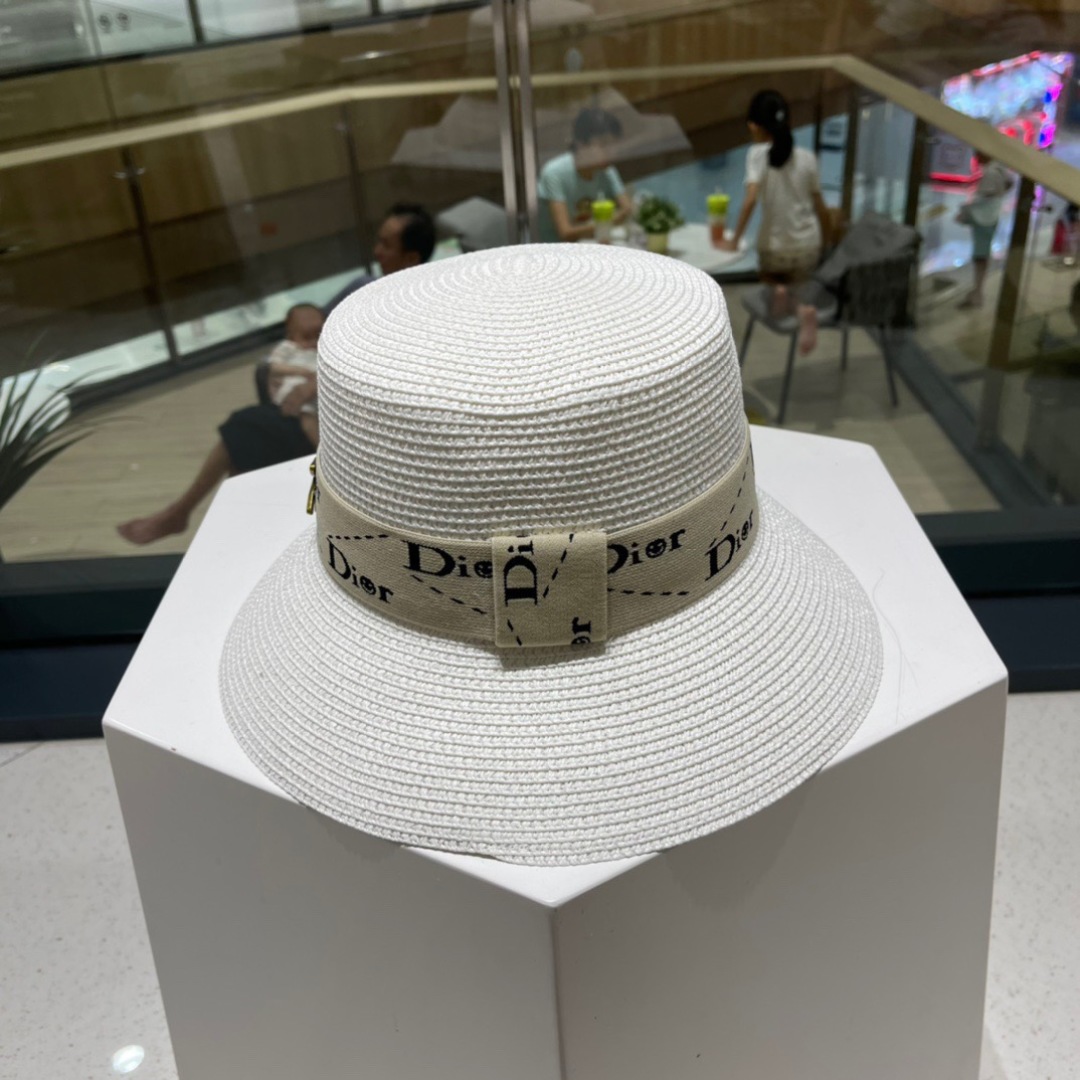  Dior 迪奥 2025新款草帽，头围57cm