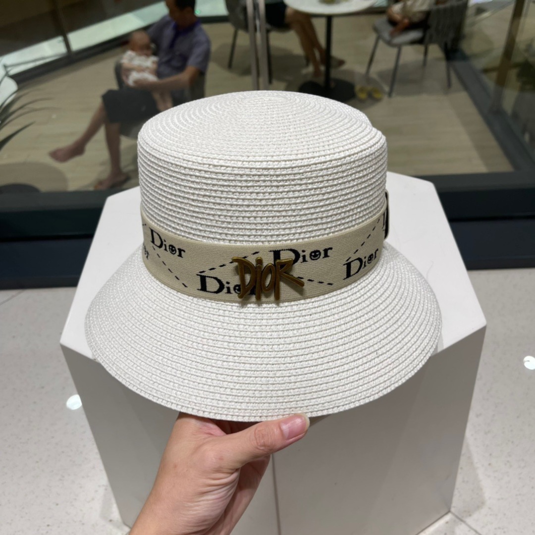  Dior 迪奥 2025新款草帽，头围57cm
